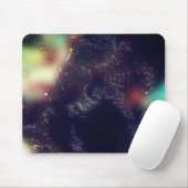 暗い効果と柔らかい色のフレアを持つジャガー マウスパッド (マウス)