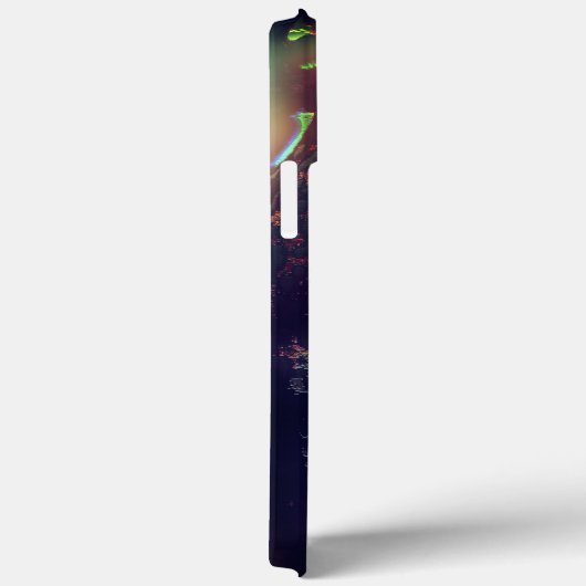 暗い効果と柔らかい色のフレアを持つジャガー Case-Mate iPhoneケース (裏面 / 右)