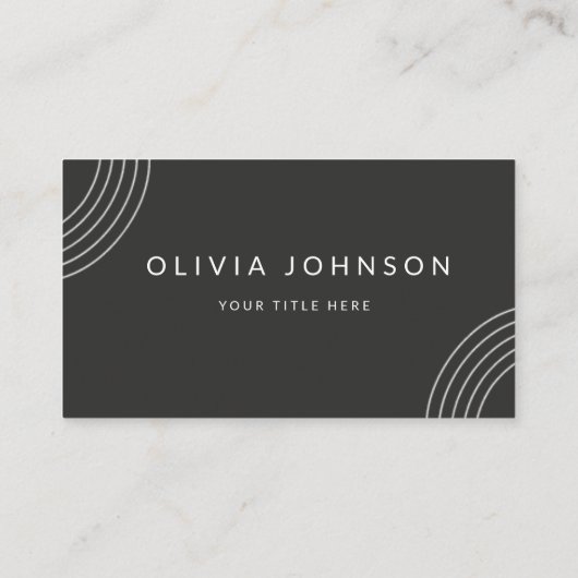 暗い名刺 名刺 (裏面)