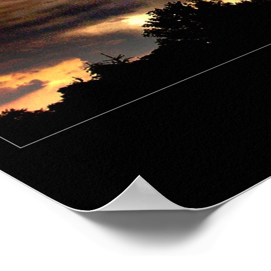 暗い地平線 ポスター (角)