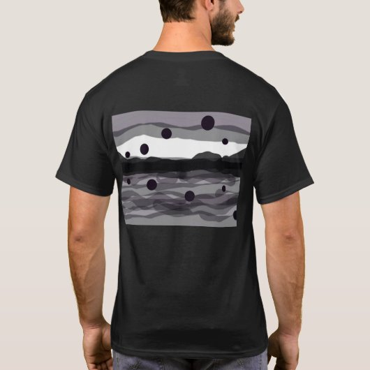 暗い地平線 Tシャツ (裏面)