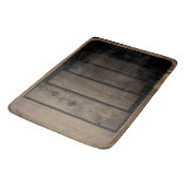 暗い地階のステップ-不気味なゴシック様式ハロウィン バスマット (アングル)