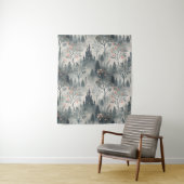 暗い城と魅惑の霧の森 – Ethereal タペストリー (インサイチュ)