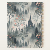 暗い城と魅惑の霧の森 – Ethereal プランナー手帳 (裏面)