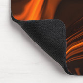 暗い基金の上でサンゴの曲線または起伏 マウスパッド (コーナー)