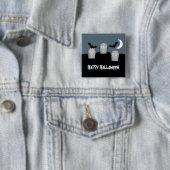 暗い墓地ハロウィンボタン 缶バッジ (インサイチュ)