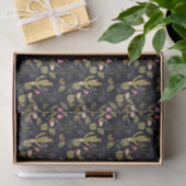 暗い夏の夜のサボテンパターン 薄葉紙 (ギフト)