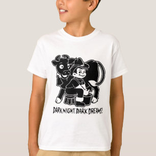 暗い夜暗闇の夢 Tシャツ