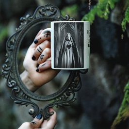 暗い大聖堂に住む邪悪な修道女 コーヒーマグカップ