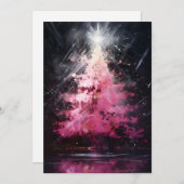 暗い奇妙な珍しいクリスマスカード シーズンカード (正面/裏面)