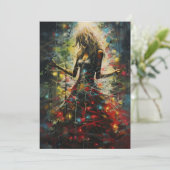 暗い奇妙な珍しいクリスマスカード シーズンカード (スタンド正面)