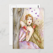 『暗い妖精シリーズはがき』 ポストカード (正面/裏面)