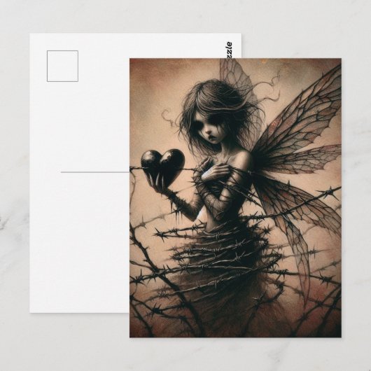 暗い妖精 ポストカード (正面/裏面)