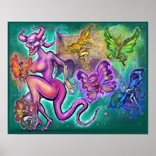 暗い妖精n明るい妖精 ポスター (正面)