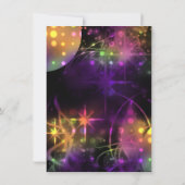 暗い子供たちのグローパーティー 招待状 (裏面)