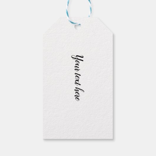 暗い島の花 ギフトタグ (裏面)