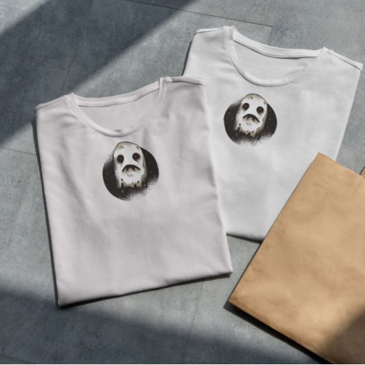 暗い幽霊 Tシャツ