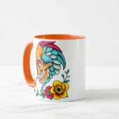 暗い引用文 マグカップ (正面左)