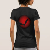 暗い思考のワイシャツ Tシャツ (裏面)