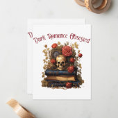 暗い恋愛に取り付かれる ノートカード (正面/裏面インサイチュ)