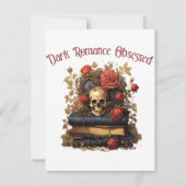 暗い恋愛に取り付かれる ノートカード (裏面)