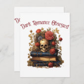 暗い恋愛に取り付かれる ノートカード (正面/裏面)