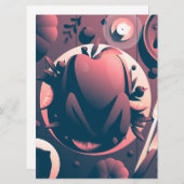 暗い感謝祭ディナー 招待状 (正面/裏面)