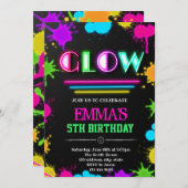 暗い招待の白熱 招待状 (正面/裏面)