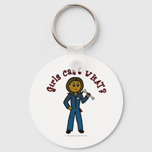 暗い整備士 キーホルダー (正面)