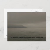 暗い日 ポストカード (正面/裏面)