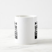 暗い時以外はリーダー ファニーマグ コーヒーマグカップ (中央)