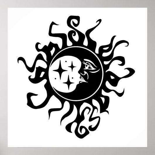 暗い月夜に ポスター (正面)