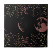 暗い月相 タイル (正面)