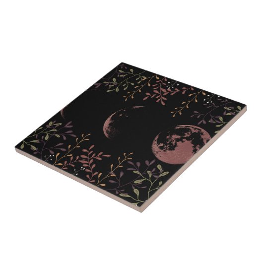 暗い月相 タイル (側面)