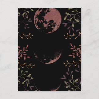 暗い月相 ポストカード