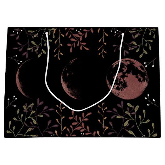 暗い月相 ラージペーパーバッグ (正面)