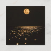 暗い月 スクエア名刺 (裏面)