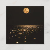 暗い月 スクエア名刺 (正面)