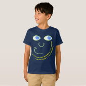 暗い服装を聞いて下さい Tシャツ (正面フル)