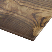 暗い木製板 カッティングボード (角)