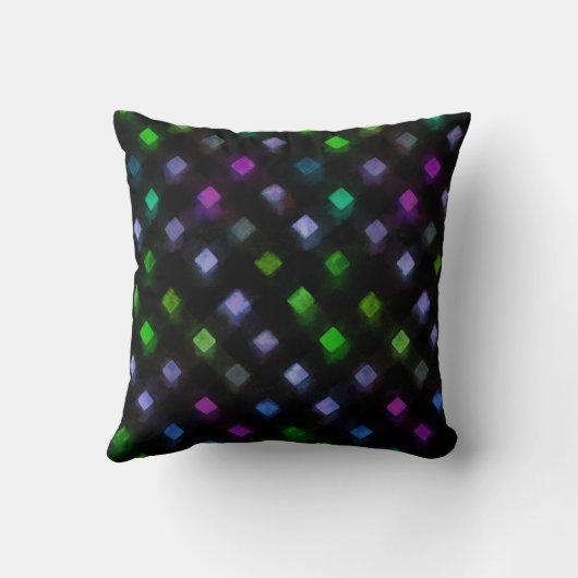 暗い枕で充満した クッション (裏面)