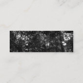 暗い森の中で スキニー名刺 (裏面)