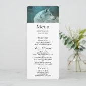 暗い森の中の美しい灰色の狼 招待状 (スタンド正面)