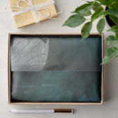 暗い森の中の美しい灰色の狼 薄葉紙 (ギフト)