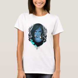 暗い森の少女 Tシャツ