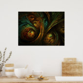 「暗い森を散歩しよう」 ポスター (キッチン)