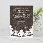 暗い森林告別式の招待 招待状 (スタンド正面)