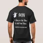 暗い森林超常的なRonのTシャツ Tシャツ (裏面)