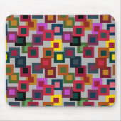 暗い正方形(光) マウスパッド (正面)