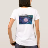 暗い水に咲く蓮 Tシャツ (裏面)